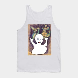 Casper The Friendly Ghost Tank Top